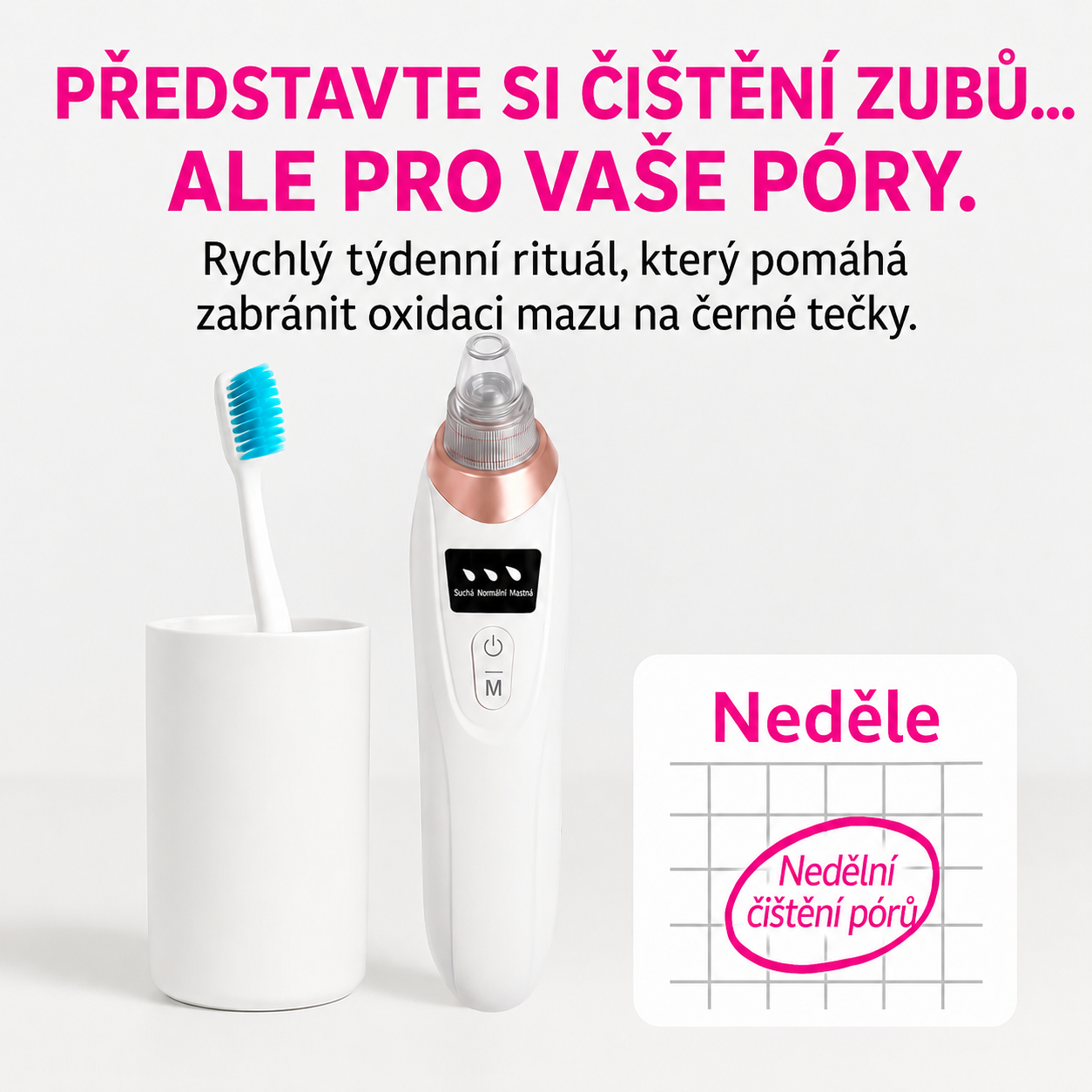 PoreClean: Vakuový Vysavač Pórů